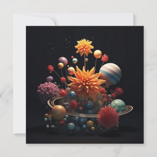 ギフト太陽のカード (正面)