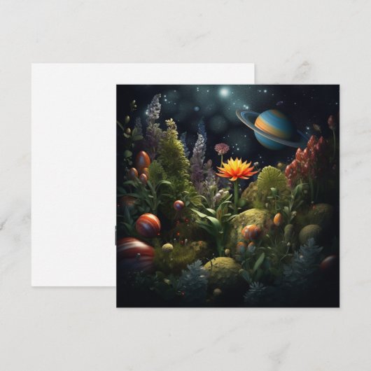 ギフト太陽のカード (正面/裏面)