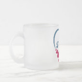 ギフト好き フロストグラスマグカップ (左)