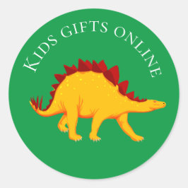 ギフト子供へおもちゃ事業ブランディング ラウンドシール