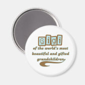 ギフト孫のギギ マグネット (正面/裏面)