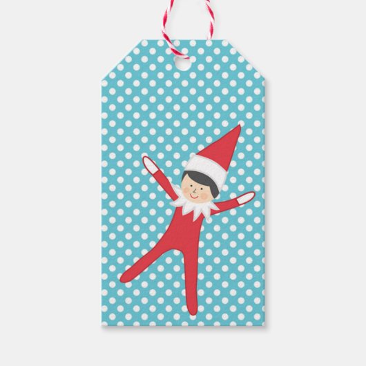 ギフト小妖精や小人ラベル ギフトタグ (正面)
