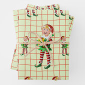 ギフト小妖精や小人 ラッピングペーパーシート (インサイチュ)