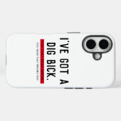 ギフト得が欲しおもしろいい Case-Mate iPhoneケース (裏面 (横))