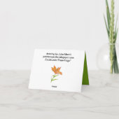 ギフト感謝カード サンキューカード (裏面)