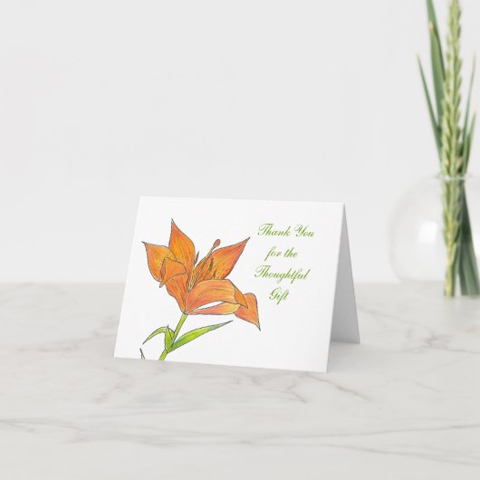 ギフト感謝カード サンキューカード (正面)