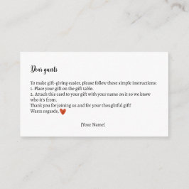 ギフト指示秋テディベア赤ちゃんシャワー エンクロージャーカード