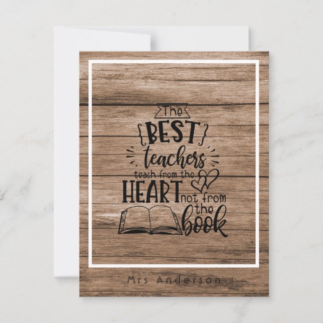 ギフト教えと呼ばれる本の先生ではないハートから (正面)