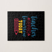 ギフト教師 | 教師が明日を今日に触れる ジグソーパズル (横)