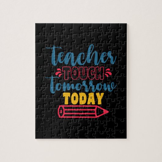 ギフト教師 | 教師が明日を今日に触れる ジグソーパズル (縦)