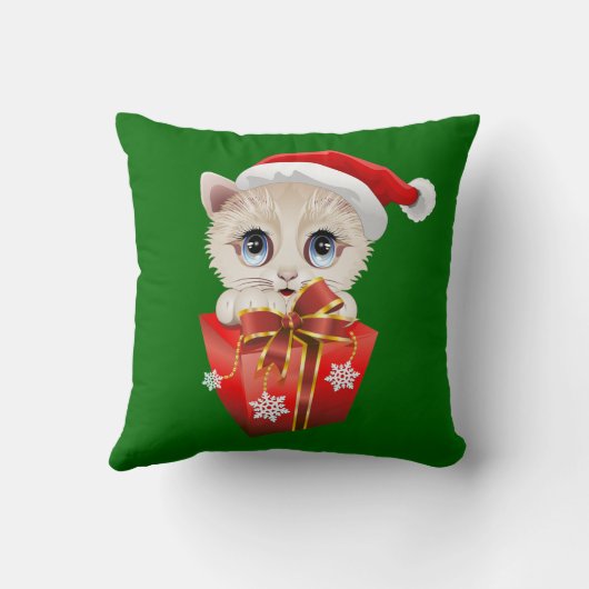 ギフト枕付きキットクリスマスサンタ クッション (裏面)