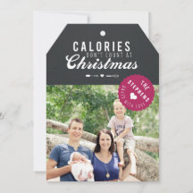 ギフト焼いたクリスマスフォトカードギフトラベル