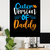 ギフト父 |パパのカーター版 ポスター (ホームオフィス)