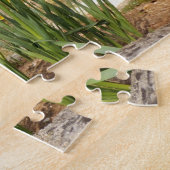 ギフト用の箱が付いているイースター写真のパズルのラッパスイセン ジグソーパズル (側面)