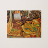 ギフト用の箱が付いているコーヒーまたは茶パズル ジグソーパズル (横)