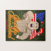 ギフト用の箱が付いているBOPI 11x14の写真のパズル ジグソーパズル (横)