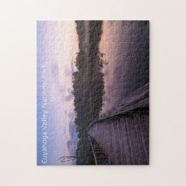 ギフト用の箱が付いているCuyahogaの谷のビーバーの沼地のパズル ジグソーパズル