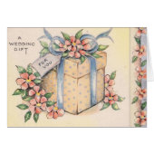 ギフト用の箱の結婚式 (正面横)