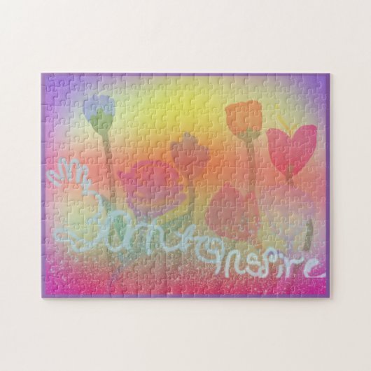 ギフト用の箱   が付いている11x14春のパズル ジグソーパズル (横)