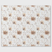 ギフト用マットラッピング紙 包まれた ラッピングペーパー (フラット)