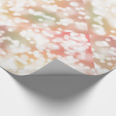 ギフト用包装紙の水彩画のパステル調の《写真》ぼけ味の汚点ライト ラッピングペーパー (角)