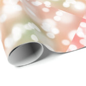 ギフト用包装紙の水彩画のパステル調の《写真》ぼけ味の汚点ライト ラッピングペーパー (ロールコーナー)