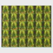 ギフト用包装紙の美しいヴィンテージのクリスマスの1950年の芸術 ラッピングペーパー (フラット)