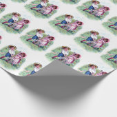 ギフト用包装紙-ジャックおよびジル ラッピングペーパー (角)