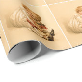 ギフト用包装紙-ベビーの人形 ラッピングペーパー (ロールコーナー)