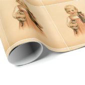 ギフト用包装紙- 2匹の子ネコ ラッピングペーパー (ロールコーナー)