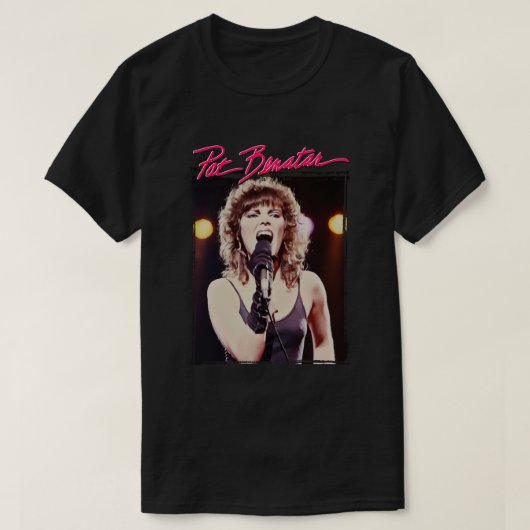 ギフト用Women Benatar Singer クラシックTシャツ Tシャツ (デザイン正面)