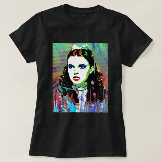 ギフト男性へドロシー魔法使いオズレトロヴィンテージ Tシャツ (デザイン正面)