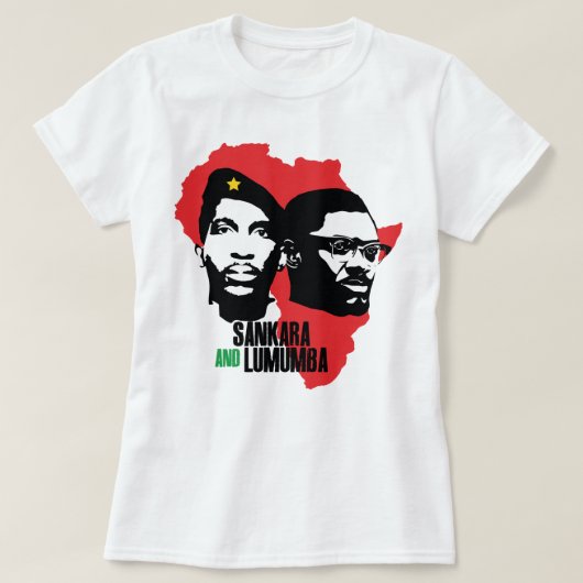 ギフト男性へプレジデントThomas Of Burkina Sankara F Tシャツ (デザイン正面)