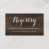 ギフト登録のエンクロージャカード エンクロージャーカード (正面)