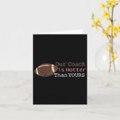 ギフト私たちのコーチはあなたの秋Ck To Schよりも暑い カード (黄色い花)