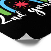 ギフト第2先生 |第2級レインボー ポスター (角)