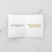 ギフト素晴らしクリスマスカード シーズンカード (内部)