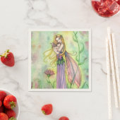 ギフト素晴らしマーとベビー妖精アートなし スタンダードカクテルナプキン (インサイチュ)