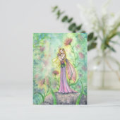 ギフト素晴らし妖精の母とベビー葉書なし ポストカード (スタンド正面)