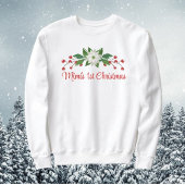 ギフト素晴らし!ミミの初めてのクリスマス スウェットシャツ