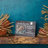 ギフト素晴らし!先生おばあちゃんの写真プラーク フォトプラーク (側面)