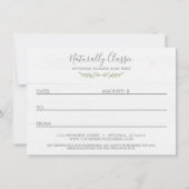 ギフト素朴券の木・植物葉 (裏面)