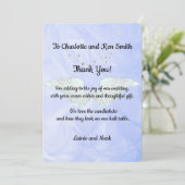 ギフト結婚ありがとう3 サンキューカード (スタンド正面)