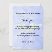 ギフト結婚ありがとう3 サンキューカード (正面)