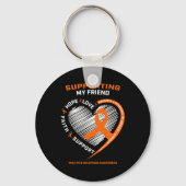 ギフト製品オレンジMsフレンド多発性硬化症 キーホルダー (正面)