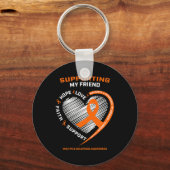 ギフト製品オレンジMsフレンド多発性硬化症 キーホルダー (正面)