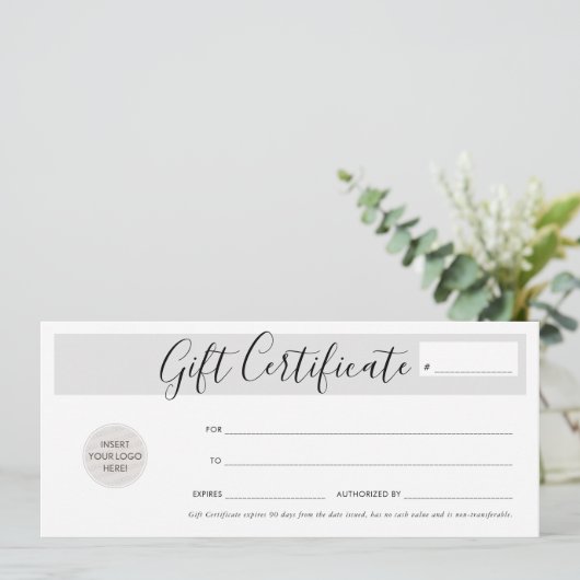 ギフト証エレガント券(シック) 招待状 (スタンド正面)