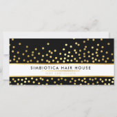 ギフト証モダン書グラムドットフェイク金ゴールド黒 (裏面)