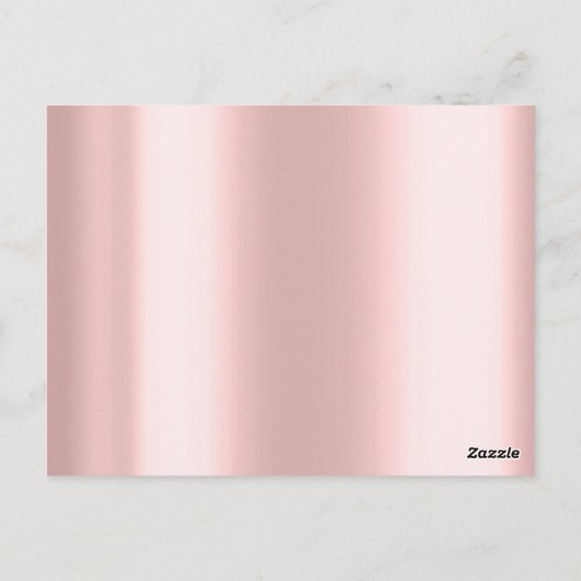 ギフト証明書まつげ拡張メイクアップアーティスト ポストカード (裏面)