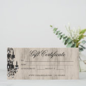 ギフト証明書シャンデリア爪、 ネイルヘアサロン (スタンド正面)